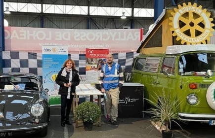 Le stand Rotary Club de Lorient