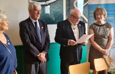Le RC Dinard Côte d'Emeraude a accueilli deux nouveaux membres.