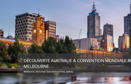 Voyage en Australie: convention Rotary de Melbourne du 27 au 31 mai 2023, et circuit découverte du 1er au 7 juin 2023